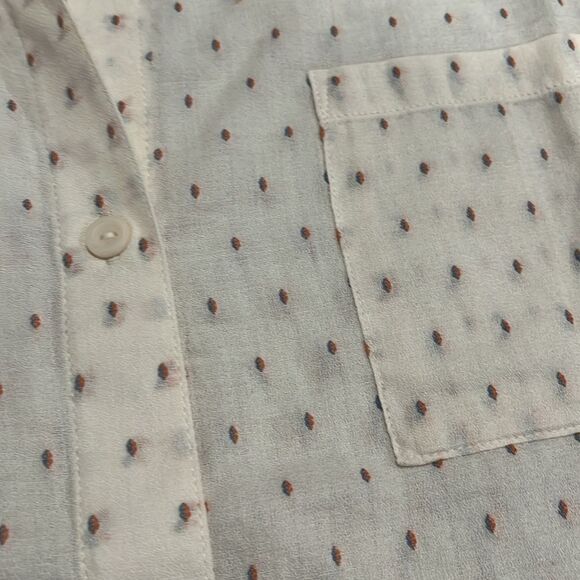 NWOT The Normal Brand Fresh Water Camp Shirt button up w/ front pocket - small - Picture 12 of 15